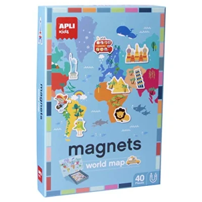 Imagen de APLI Kids Mapamundi Juego Magnético (16494)
