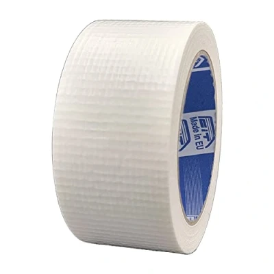 Imagen de ACIT Cinta americana blanca universal perfecta para reparaciones, bricolaje, aislante 50 mm x 25 metros