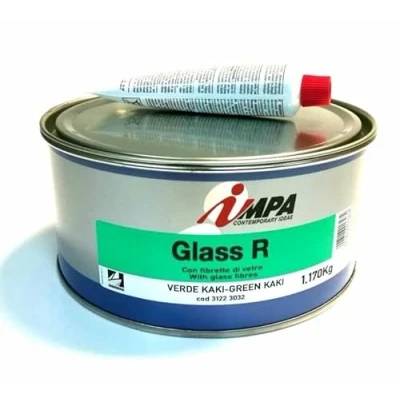 Imagen de IMPA 1232 MIARCO Masilla Glass R Special Reforzada con Fibra Vidrio 1,2kg,