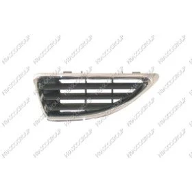 Imagen de BLIC 6502 07 6037993Q Parrilla Delante, izquierda cromo, negro RENAULT: MEGANE 2, 1