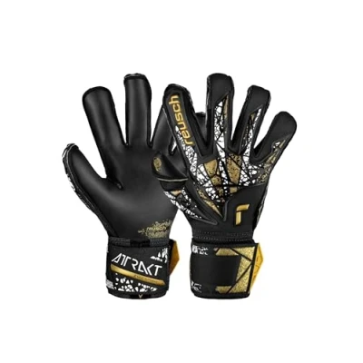 Imagen de Reusch Attrakt Gold X Evolution Cut Finger Support Guantes de Portero para Adultos con Corte evolutivo y protección los Dedos