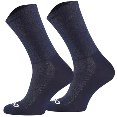 Imagen de TODO Calcetines de ciclismo para hombre y mujer, transpirables carretera, hombre, también correr, azul marino, 39 42