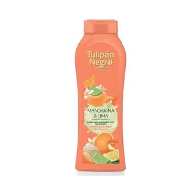 Imagen de Tulipán Negro Gel de Ducha Mandarina y Lima, hidratante e intensamente perfumado, fragancia cítrica 650 ml