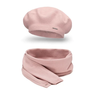 Imagen de Vivisence SET Bufanda, Mujer, Talla: One Size, Light pink