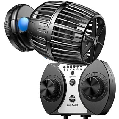 Imagen de SunSun CW 160 Bomba de circulación Acuario 1700 20000l/h 60W generador Olas con Soporte magnético y Controlador