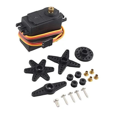 Imagen de HALJIA MG946R Metall Digital Gear Servo 55 g 12 kg actualización MG945 arc universe