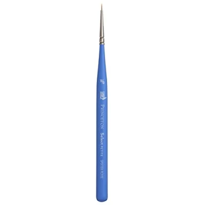 Imagen de Princeton Artist Brush Select Sintético Mango Corto Diseñador Mini Nº, Spotter Petite, 10/0