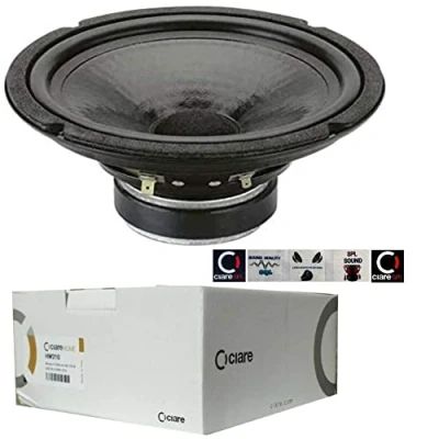 Imagen de 1 WOOFER CIARE HW210 HW 210 Altavoz 20,00 cm 200 mm 8&quot; de diámetro 75 vatios rms y 150 MAX impedancia 8 ohmios en casa Fiesta suspensión Goma, Pieza
