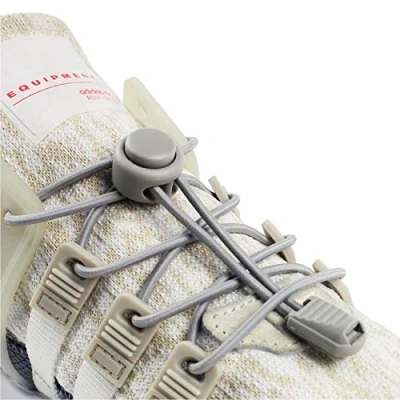 Imagen de INMAKER Cordones sin Atar para Adultos y Niños, Elásticos Zapatillas de Deporte, Redondos