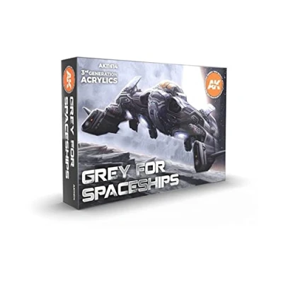 Imagen de AK Interactive AK11614 Grey for Spaceships Colors Set 6x17ml
