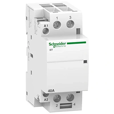 Imagen de Schneider Electric A9C20842 Contactor Modular Ict, 2P, 2 No, 40 A, 220 240 V Ca