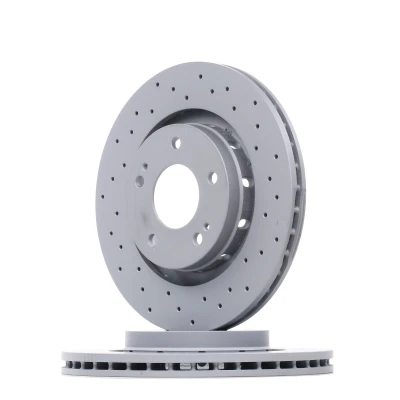 Imagen de ZIMMERMANN SPORT COAT Z 440.3122.52 Disco de freno 294 24 7/5 5 114 ventilación interna, perforado revestido MITSUBISHI: Lancer 8 Limousine,