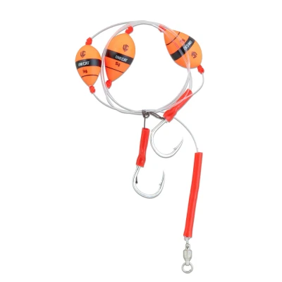 Imagen de Uni Cat Weightless Bait Gripper Rig para Siluro 9/0 (48,4kg) (150cm) Bajo de línea pez depredador