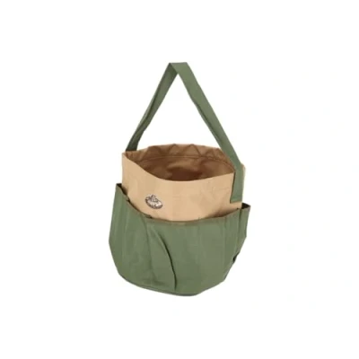 Imagen de Esschert Design GT05 Bolsa de tela para herramientas jardin, verde