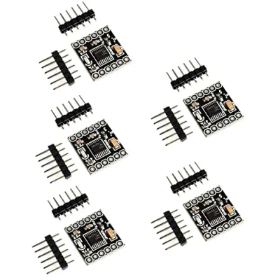 Imagen de Fasizi DRV8833 Placa de accionamiento motor 2 canales CC 1,5 A, volumen ultra pequeño, voltaje entrada 3 10 V, 5 unidades