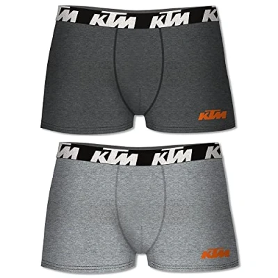Imagen de KTM 2XL Set de 2 Calzoncillos bóxer Gris Claro y Oscuro