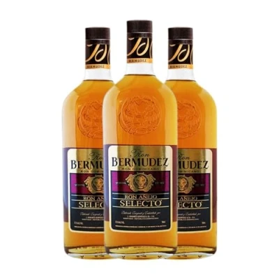 Imagen de Ron Bermúdez Añejo Selecto 7 Años 70 cl (Caja de 3 Botellas cl)