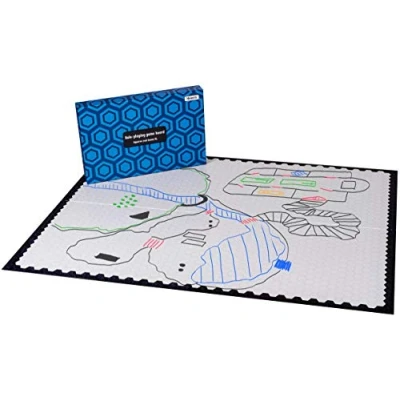 Imagen de Hexers XL Role Playing Game Board: Mat Alternative Dungeons &amp; Dragons DND Pathfinder RPG Compatible 44&#039;&#039;x34&#039;&#039; 1&#039;&#039; Squares hexes Foldable Dry Erase