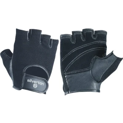 Imagen de Silverton Guantes de Fitness y Ejercicio, tamaño L, Color Negro