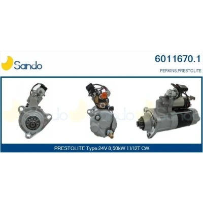 Imagen de SANDO 2021100.0 Alternador 12V 33A