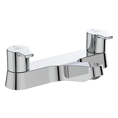 Imagen de Ideal Standard B1151AA Grifo para bañera, Cromado, Dual Control Bath Filler