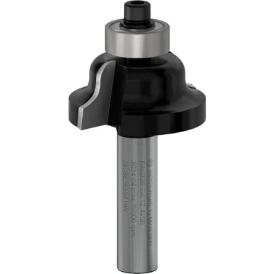 Imagen de Bosch 2 608 628 394 Fresa para perfilar B 8 mm, R1 4 L 12,4 G 54 mm (pack de 1)