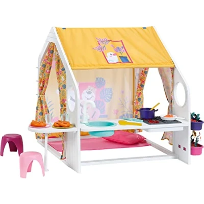 Imagen de Baby born Casa de Fin Semana 832752 accesorios alta calidad para muñecas 36 y 43cm Techo que se abre, efectos luz sonido Edad: 3+ años