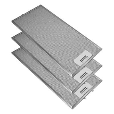 Imagen de AllSpares Filtro de metal (3 unidades) para campanas extractoras AEG 50268357006 (430 x 200 10 mm)