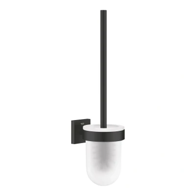 Imagen de GROHE Start Cube Quickfix Escobillero de pared, Negro Mate 409772430