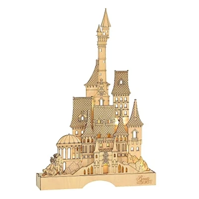 Imagen de Enesco, Castillo Iluminado la Bella y Bestia de Disney
