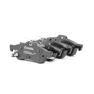 Imagen de BREMBO P 28 070 Juego de pastillas freno con avisador acústico desgaste sin accesorios HONDA: CIVIC 9 Tourer, norauto, oscaro, mister