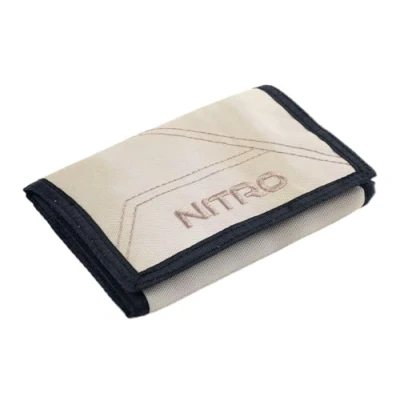 Imagen de Nitro Snowboards Wallet, Billetera Unisex Adulto, Dune, 10x14x1cm