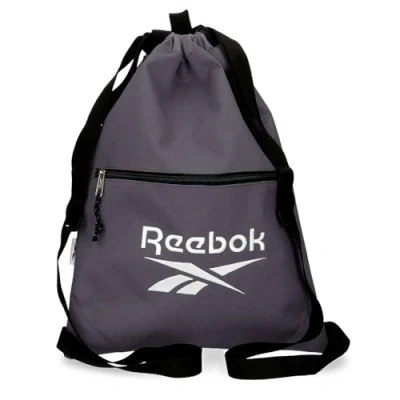 Imagen de Reebok Boston Mochila Saco con Cremallera Gris 35x46 cms Poliéster by Joumma Bags