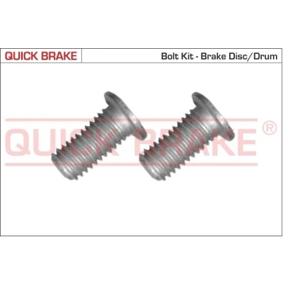 Imagen de QUICK BRAKE 11672K Tornillo, disco de freno