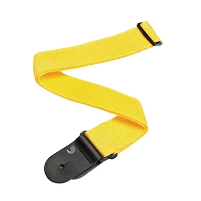 Imagen de Planet Waves PWS110 Correa para guitarra de polipropileno, 99 cm, color amarillo