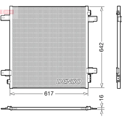 Imagen de DENSO DCN46027 Condensador con secador R 134 a