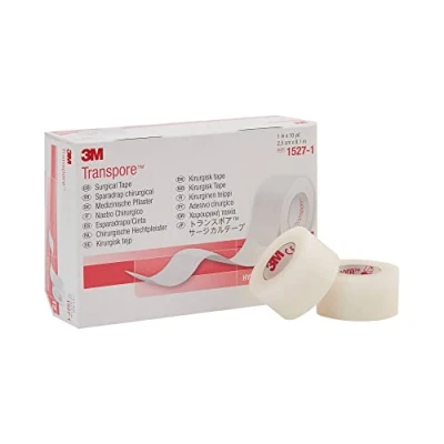Imagen de 3M Transpore Tape 1&quot; x 10 yd Box: 12 by