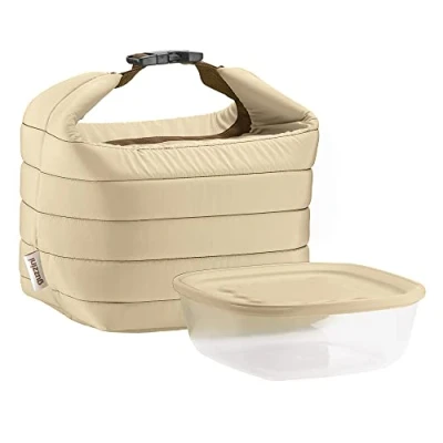 Imagen de Guzzini Juego Bolso térmico con recipiente conservador &#039;On The Go&#039; (Bolso) 22 x 18 h22 cm; (Recipiente) 19,6 h7 cm 1400 cc