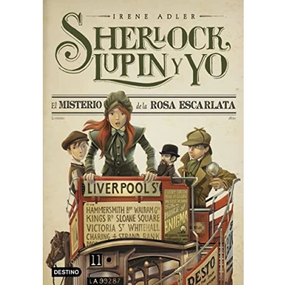 Imagen de El misterio de la Rosa Escarlata: Sherlock, Lupin y yo 3