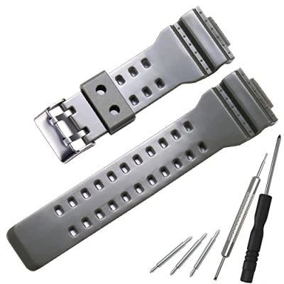 Imagen de WRISTARMOR Correa de repuesto resina para Casio G Shock GD120/GA 100/GA 110/GA 700 hombre
