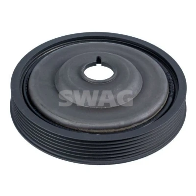 Imagen de SWAG 60 93 6154 Polea de cigüeñal 6PK 155 5 para RENAULT: MEGANE 2, SCENIC LAGUNA NISSAN: Qashqai / Qashqai+2 I