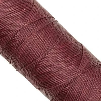 Imagen de Linhasita Bobina hilo encerado 100gr / 170 metros 1 mm de grosor poliester (Granate Vino)