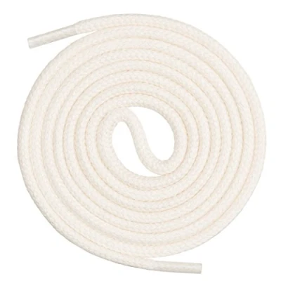 Imagen de Cordones premium Mount Swiss© de 100 % algodón, resistentes, 3 mm a 4 diámetro, longitudes 45 200 cm, Unisex, Ms sb 01, crudo, 60 cm