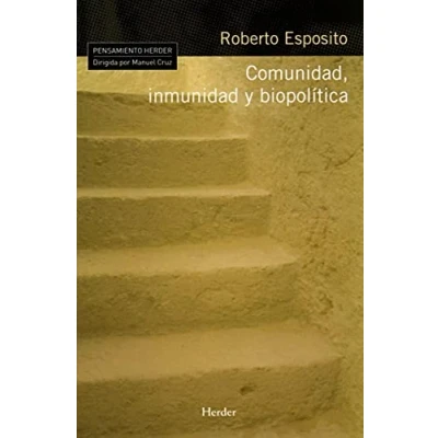Imagen de Comunidad, inmunidad y biopolítica (Pensamiento Herder)