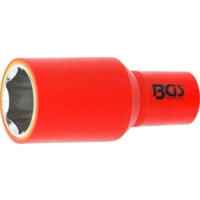 Imagen de BGS 72077 Llave de vaso inserción VDE hexagonal entrada 12,5 mm (1/2&quot;) 27