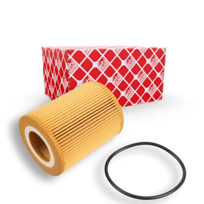 Imagen de FEBI BILSTEIN 108742 Filtro de aceite con junta anular Cartucho filtrante VOLVO: XC60 I, XC90 S60 II