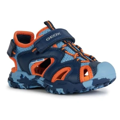 Imagen de Geox J Borealis Boy C, Sandalia, Lt Blue Orange, 24 EU