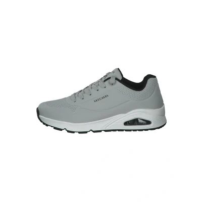 Imagen de Skechers Uno Stand On Air, Zapatillas para Hombre, Light Gray Durabuck Black Trim, 39.5 EU