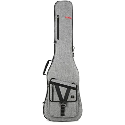 Imagen de Gator Cases Transit Estuche para bajo serie con Exterior Gris Claro (GT BASS GRY)