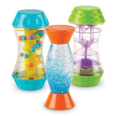 Imagen de Learning Resources Trío, motricidad Fina, pequeños, niños, Juguetes calmantes, Tubos sensoriales, 3+ años, Multicolor, Talla única (LER5566)